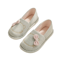 Confinement shoes summer thin bag heel thick-soled maternity indoor maternity shoes spring and autumn soft-soled non-slip postpartum shoes spring