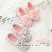 Moon shoes 10 months thick-soled non-slip bag with soft bottom pregnant womens slippers spring and summer thin postpartum moon slippers