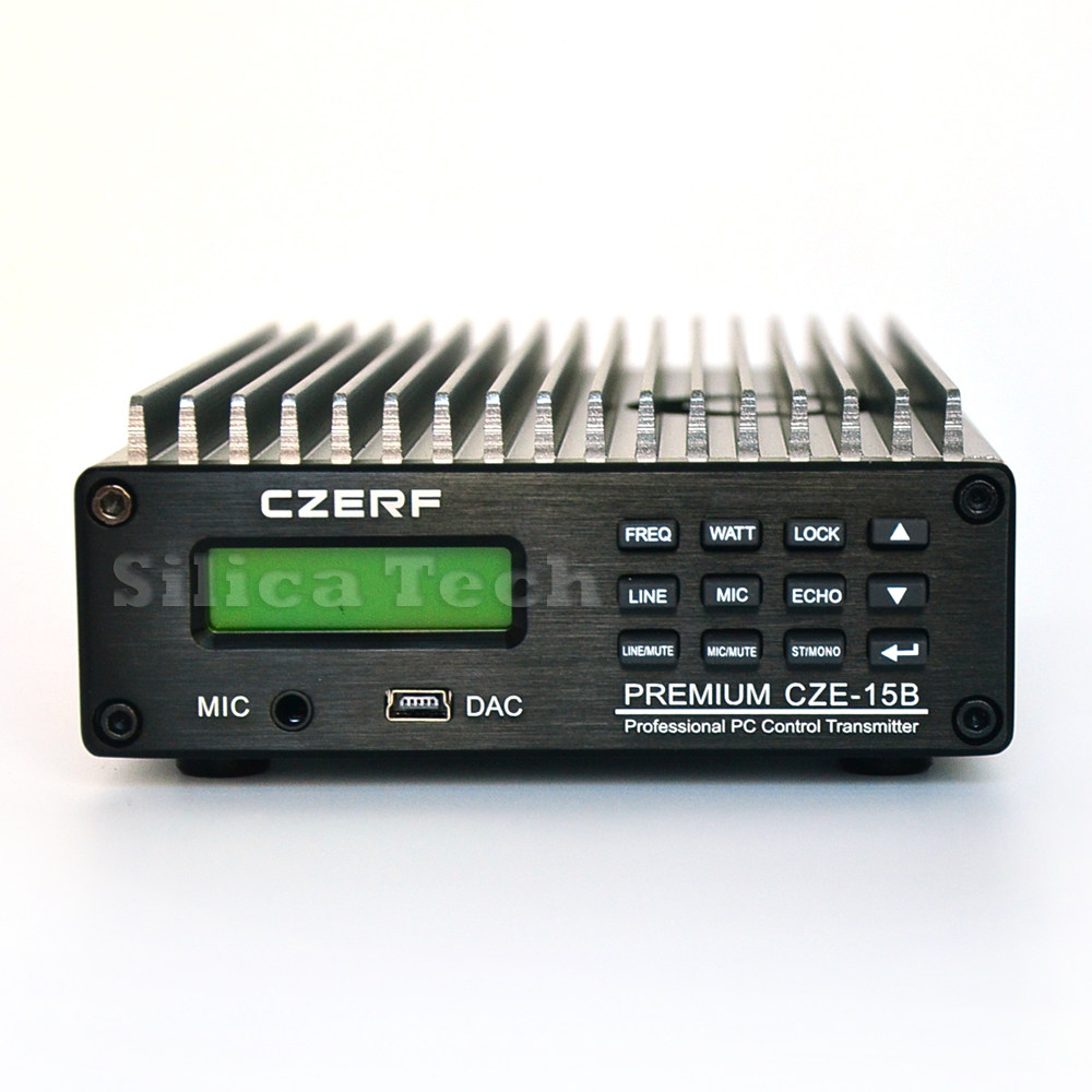 CZE-15B 0 3-15W PC Controlled High Quality Stereo FM FM Transmitter without power antenna