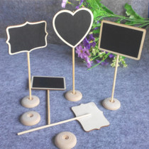 Creative small blackboard features promotional brand wooden small blackboard clip special price blackboard