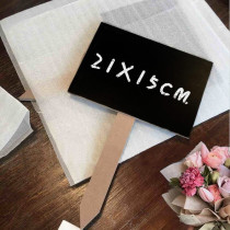 Wooden blackboard price plug message small blackboard decoration diy hotel vegetable flower shop price list