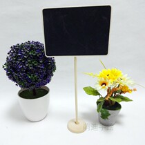 Small blackboard area 16 * 11CM height 32cm cute standing small blackboard large rectangular price brand