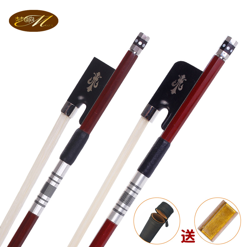 moza dreams of Brazilian wood violin bow shaft viola bow octagonal bow round bow cello bow send rosin