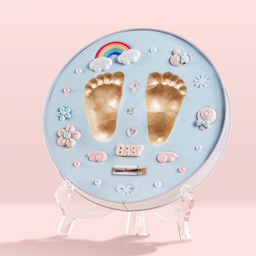 Детские отпечатки рук и ног, чернильная подушечка, детский сувенир для новорожденных, отпечаток рук, подарок на день рождения