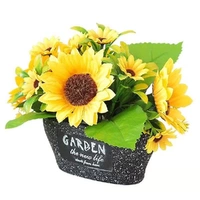 Sunflower Bouquet Silk Flower High Quality Artificial