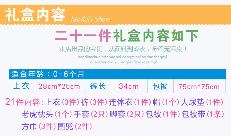 Coffret cadeau pour bébé - Vêtements + Fournitures - Ref 1951223 Image 9