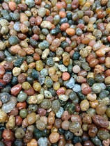 Small grain perforated veined raw stone agate kilogram link bulk goods non-returnable (size 1 1cm or so)