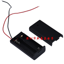Spot high quality No. 5 2 cell holder AA 3v Volt covered switch battery box