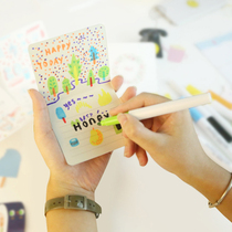 New Year greeting card Festival greeting card Card Small card postcard Thanksgiving Birthday Party invitation envelope