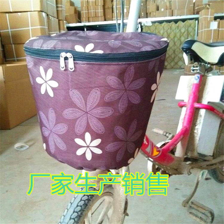 Panier pour vélo en toile - Ref 2259180 Image 7