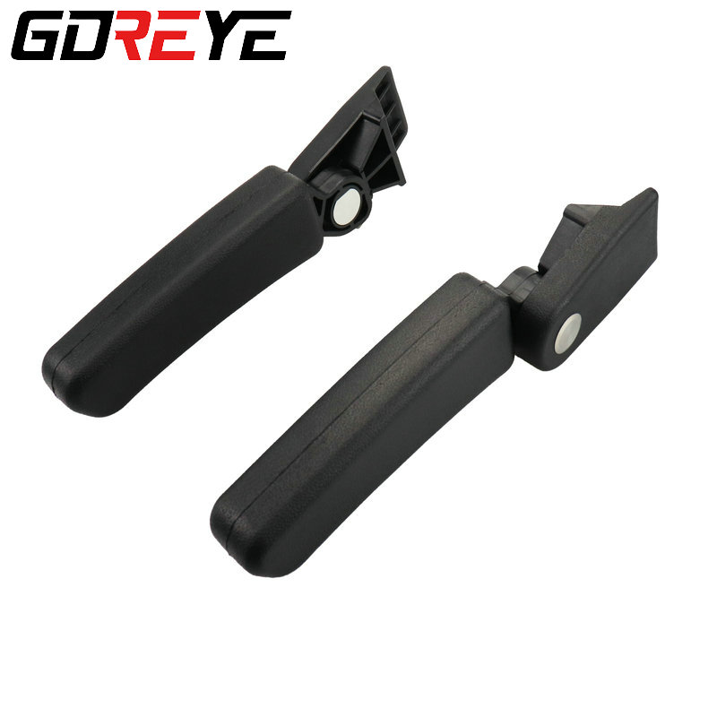 Application of the Triumph Tiger 800XC retrofitted rear case armrests aluminium alloy back-up case armrests universal armrests