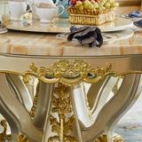 Мраморный стульчик для кормления, круглая вилла из натурального дерева для еды для стола