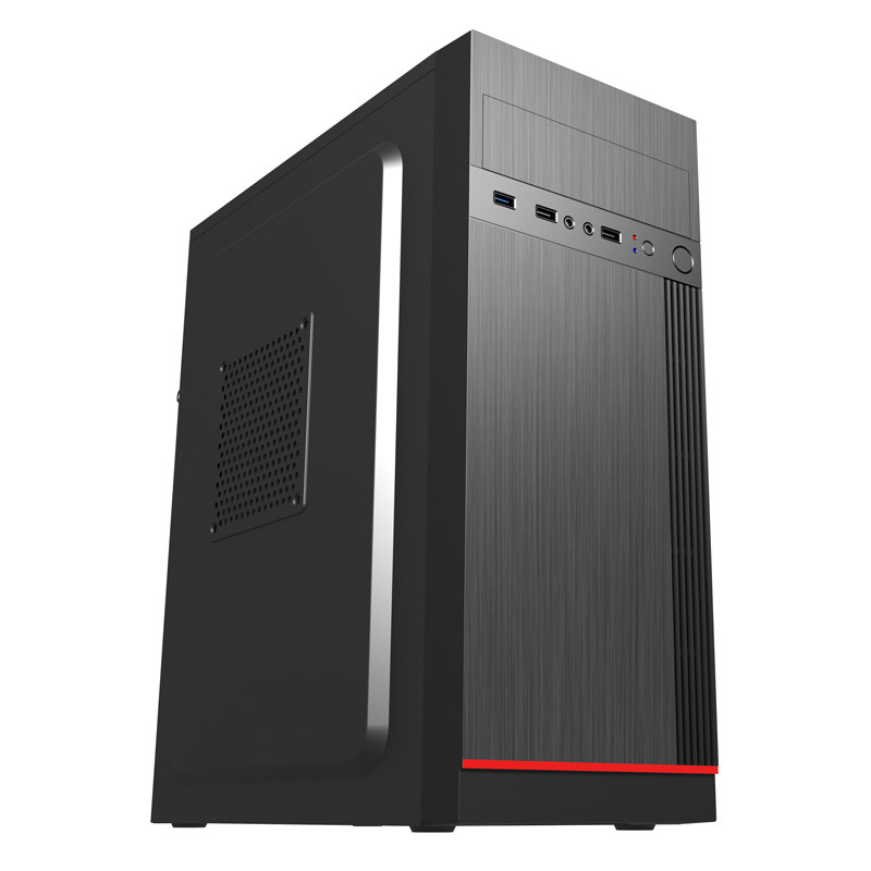 New desktop computer chassis Elite No. 2 ATX large board optical drive long graphics card office business backline empty box