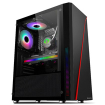 New Sahar hacker VX100 computer chassis desktop DIY full-side transparent RGB game water-cooled ATX large board