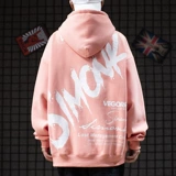 Трендовая флисовая толстовка с капюшоном, парная одежда для влюбленных, куртка, европейский стиль, оверсайз