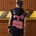 51 hip hop mùa hè đường phố hiphop nam vest không tay áo in chữ bboy hip hop trùm đầu mồ hôi áo 3 lỗ nam Lót