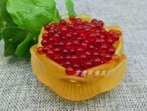  Tibetan Buddhist Supplies Special Offer Red Glass Seven Gems for Manza 50g