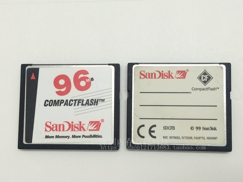 Original SanDiskSanDiskCF card 96MB machine tool industrial CNC card industrial grade CF card