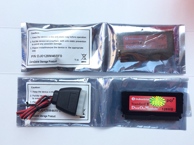 New PQI DOM 40PIN128MB industrial-grade DOM electronic hard disc 128M Industrial Disk