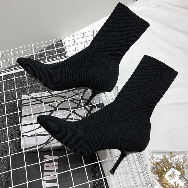 Bottes mi-saison femme SPJMANGODE en TPR  - Ref 3250155 Image 4