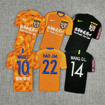 Luneng mini Jersey Hao Junmin Super League Shandong Football Wang Dai Lei around the new star ornaments commemorative gifts