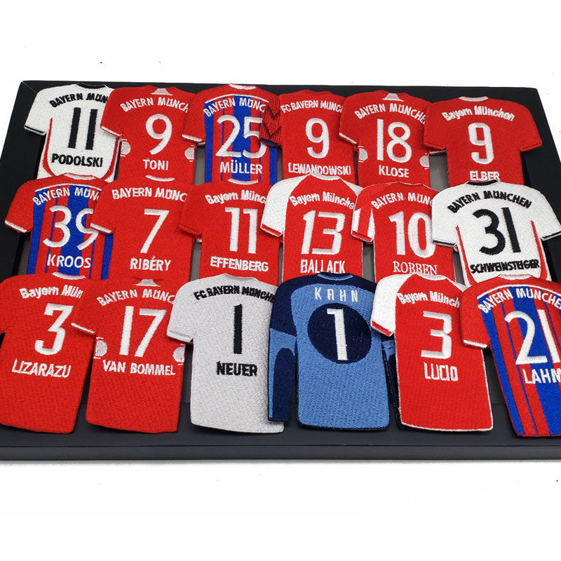 Bayern fan supplies Muller mini jersey Levan Ram Munich star souvenirs Arjen Robben new pendant