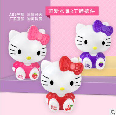 Girl Birthday Cake Decoration Ecstasy Kitcat KT Kitty Sitcake Pendulum Accessories Mini Children's Toys