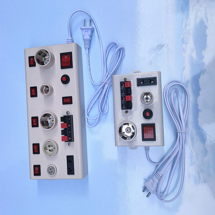 Lamps Lamp accessories LED test light box with clip with switch aging wiring clip with clip lamp holder tester