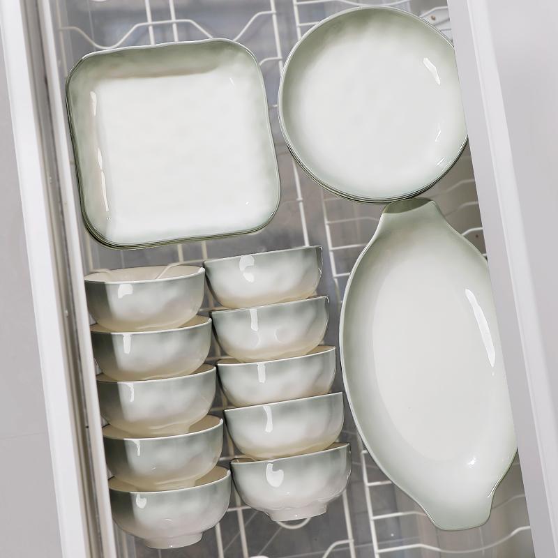 Yanyuyao Underglaze Color Ceramic Bowl and Plate Set for Home Use 2025 New Model Bowl and Plate Set High Temperature Resistant Yanyuyao Underglaze Color Ceramic Bowl and Plate Set for Home Use 2025 New Model Bowl and Plate Set High Temperature Resistant