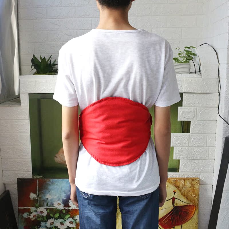 Điều dưỡng bụng người đàn ông và phụ nữ bông dày ấm bụng cung điện ấm áp tạp dề ngủ điều hòa không khí lái xe bảo vệ bụng ấm vành đai bộ lụa mặc nhà