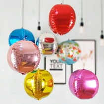 Birthday Party Wedding Arrangement Themed Party Scene Creative Decoration Aluminum Film 24 Inch 4D Solid Aluminum Foil Balloon