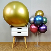 18-inch 36-inch metal balloon thickened pearlescent chrome gold birthday party wedding photo decoration venue