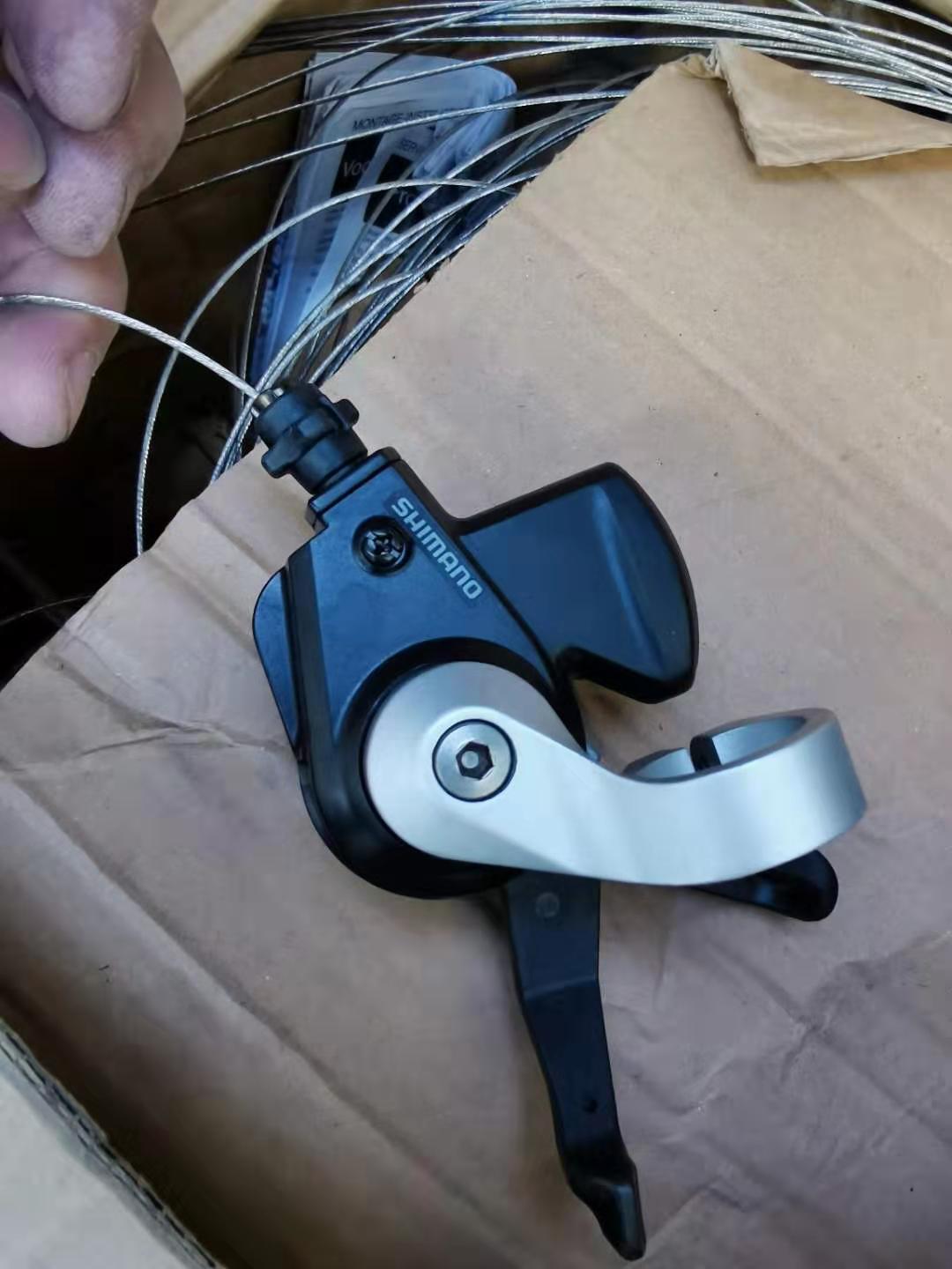 Mc40 left-handed three-speed finger pull with original transmission cable