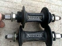 BMX 36 hole aluminum alloy front and rear hub shaped concave section black VOXOM