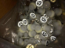 Taiwan original K2 American brand reflective luminous plug high-gloss material night more at ease