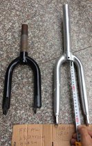 12 inch BMX chrome molybdenum steel fork black 16 inch BMX blank aluminum alloy fork two models