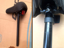 25 4mm double nail locking seat rod 4130 chromium molybdenum steel length about 3000m