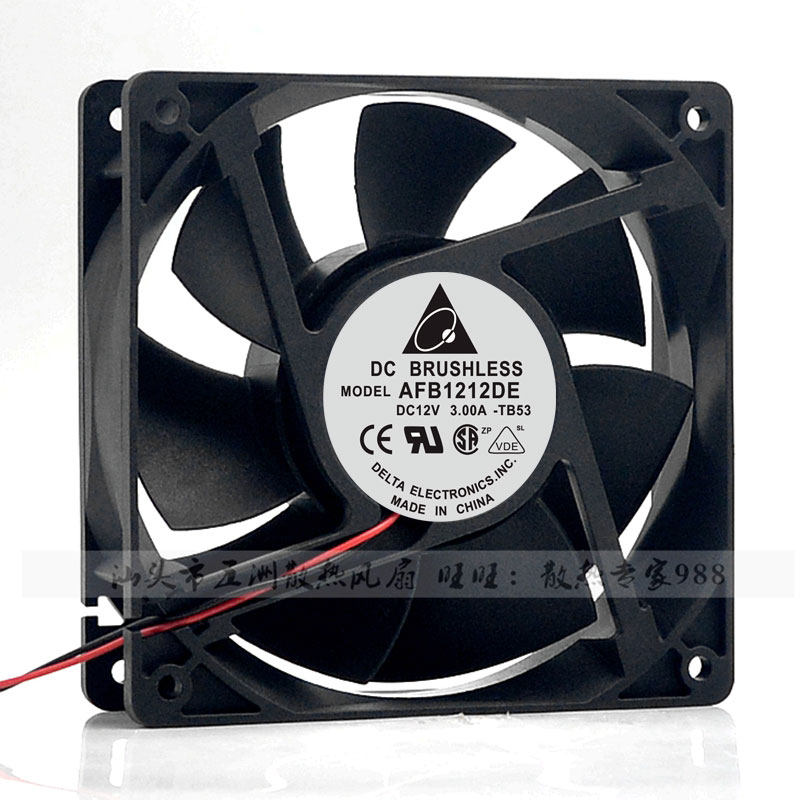 Delta AFC1212DE 12CM 3A 12038 large air volume four-wire PWM ant S9 fan