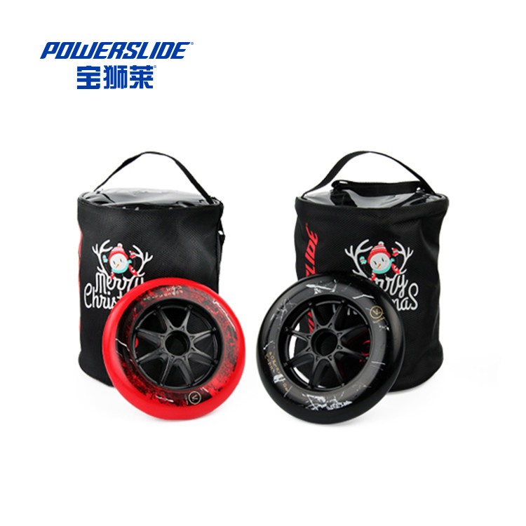 German Brands Treasure Lions LePOWERSLIDE Wheel Pulley Speed Skating Training Wheels PU Wheels High Bounce Wear 125MM