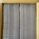 Импортированная оригинальная 2CD -коробка 2CD прозрачная коробка 2 прозрачная коробка 2 CD 2 CD, чтобы повернуть налево, чтобы поддерживать коробку