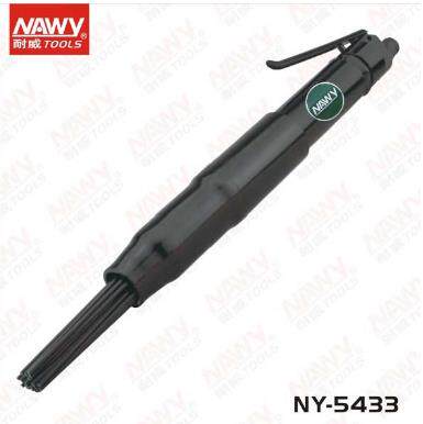 台湾耐威NY-5433气动直式除锈器船厂用除锈刷除锈针气动工具