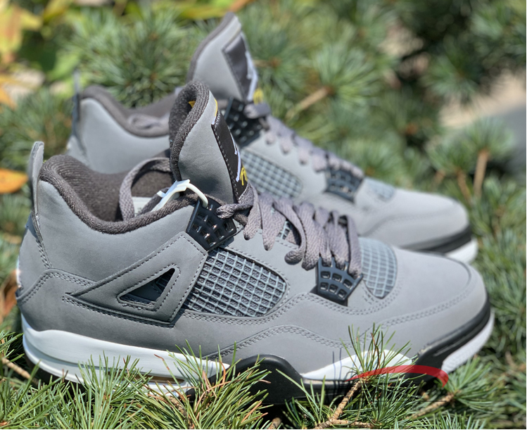 Nickname Air Jordan 4 Cool Grey AJ4 Cool Gray Grey Giày bóng rổ 308497-007 - Giày bóng rổ giày thể thao chính hãng