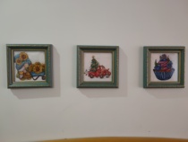 (Small picture) Cross stitch 2024 new small piece thread embroidery living room and restaurant simple novice model handmade half embroidery simple