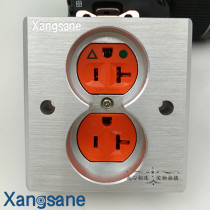 Xangsane Audiophile grade 20MM thick American standard power wall plug socket core HIFI American socket copper