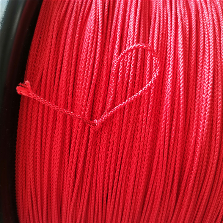 1 6mm2mm2 5mm submerged high strength polyester fiber rope Sarnet underwire rope tied lead pendant rope traction rope mesh foot rope