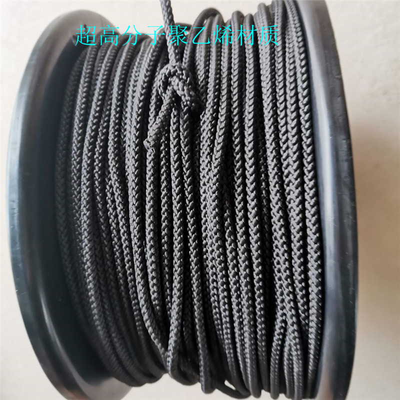 1 6MM-5MM coreless polymer polyethylene rope PE Dali horse protective rescue cylinder pull rope base wear-resistant