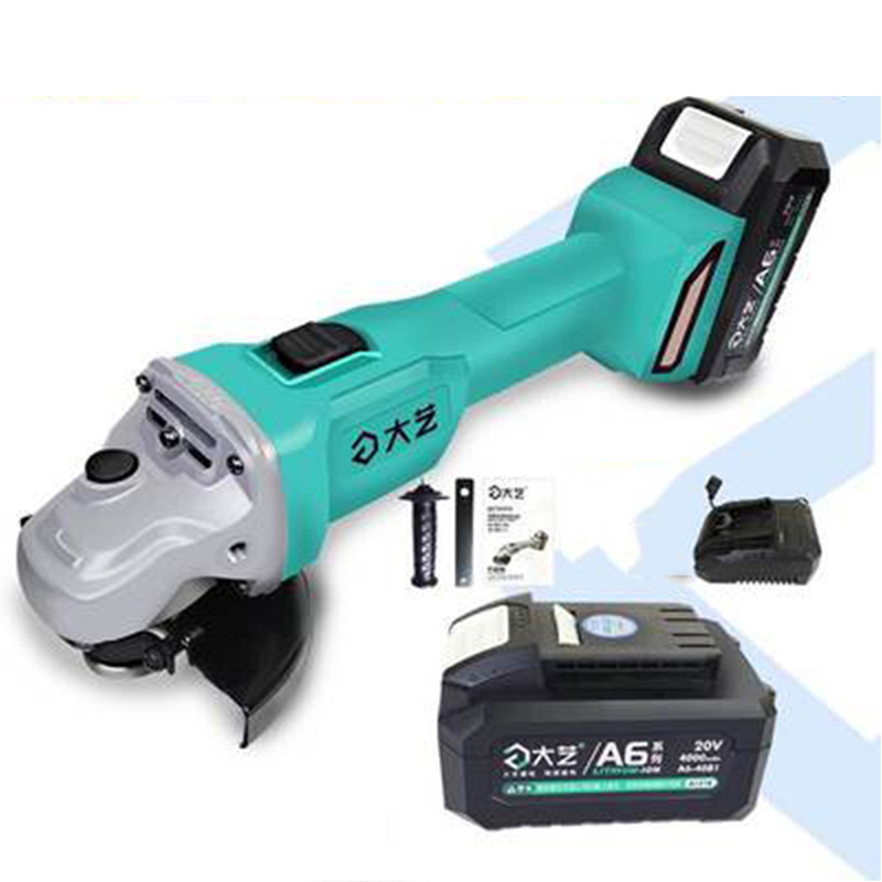 Dayi lithium electric angle grinder multi-function grinding machine A6 brushless cutting machine polishing rechargeable angle grinder
