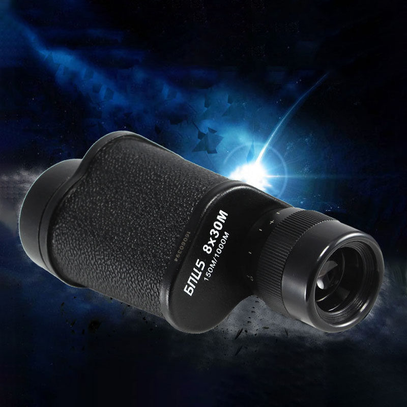 Russian single-barrel telescope metal high-definition high-times micro-light night vision 10 times military user external portable looking glasses