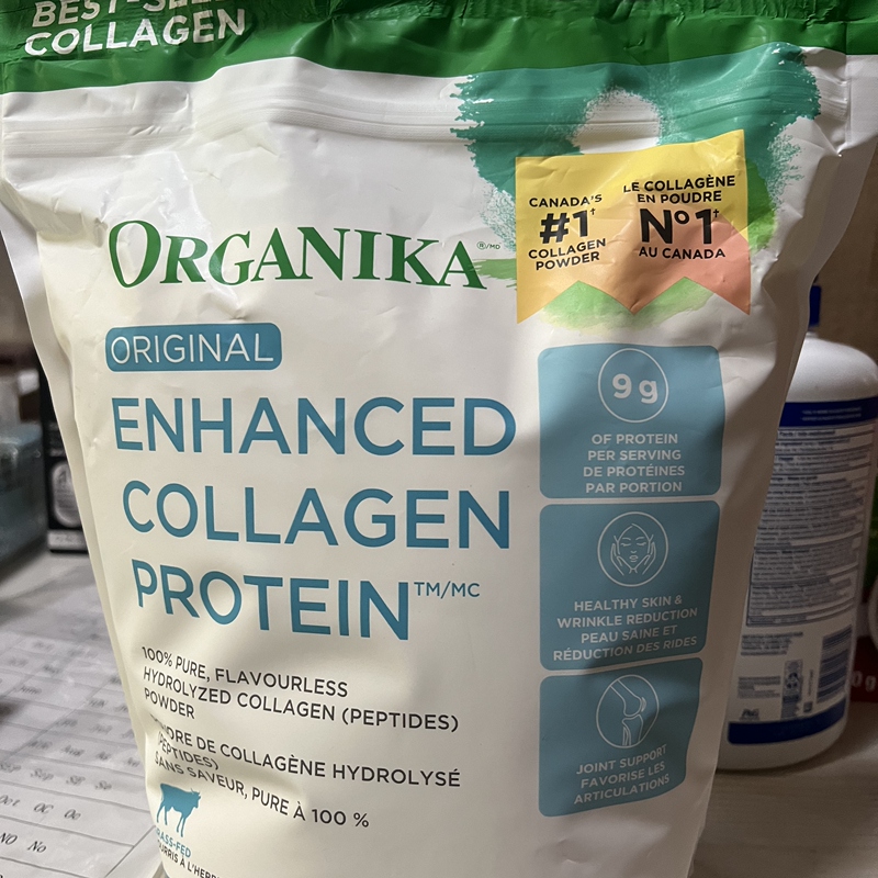 Canadian Direct Mail Organika Enhanced Natural Hydrolyzed Collagen Powder Imported Collagen Powder 2kg