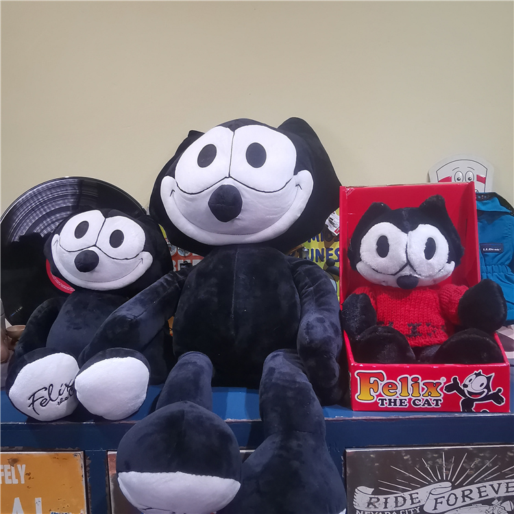 Felix the Cat Plush Doll Collectible Figurine